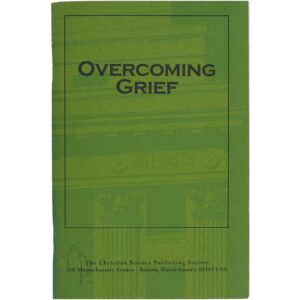 Booklet cover - Overcoming grief