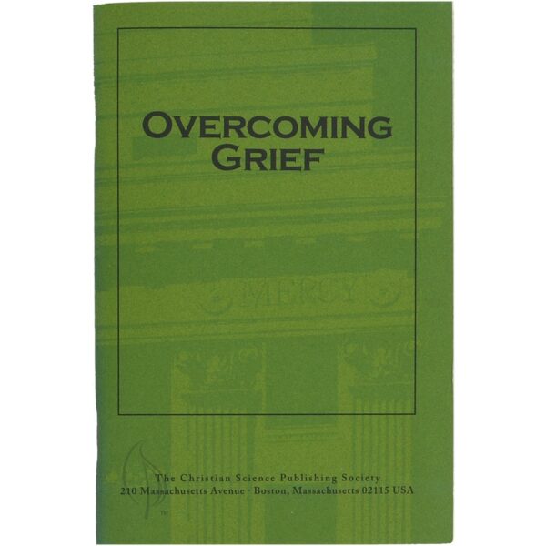 Booklet cover - Overcoming grief